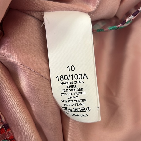 Kate Spade Sleeveless V-Neck Floral Medley Burnout Fit & Flare Midi Dress Sz 10 - Picture 15 of 15